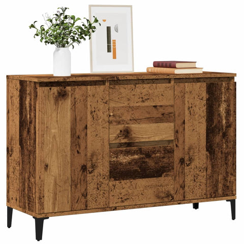 vidaXL Sideboard Altholz-Optik 102x35x70 cm Holzwerkstoff