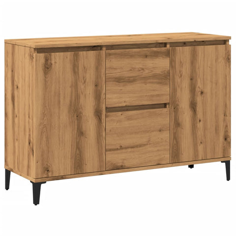 vidaXL Sideboard Artisan-Eiche 102x35x70 cm Holzwerkstoff