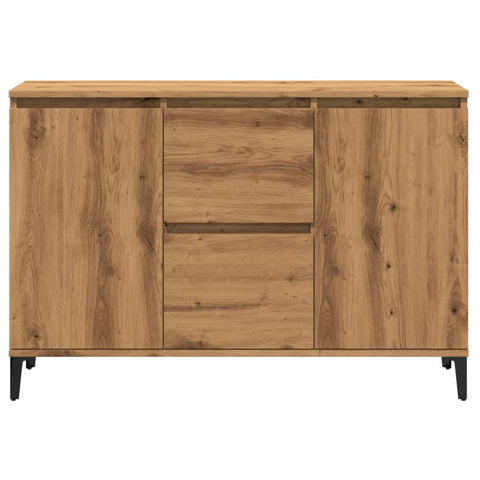 vidaXL Sideboard Artisan-Eiche 102x35x70 cm Holzwerkstoff