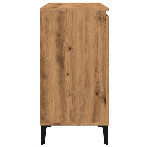 vidaXL Sideboard Artisan-Eiche 102x35x70 cm Holzwerkstoff