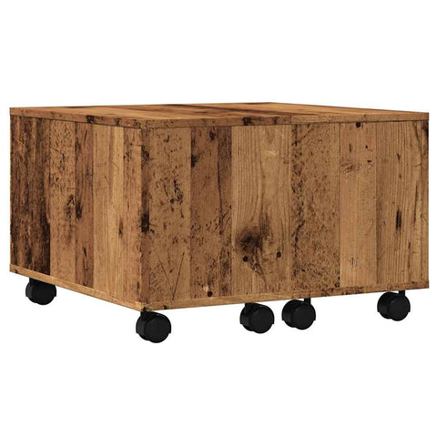 vidaXL Couchtisch Altholz-Optik 60x60x38 cm Holzwerkstoff