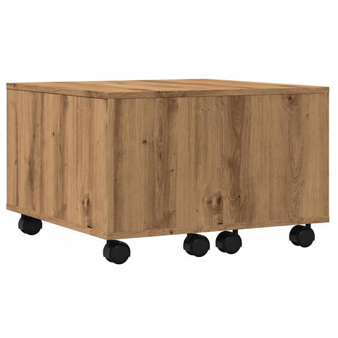 vidaXL Couchtisch Artisan-Eiche 60x60x38 cm Holzwerkstoff