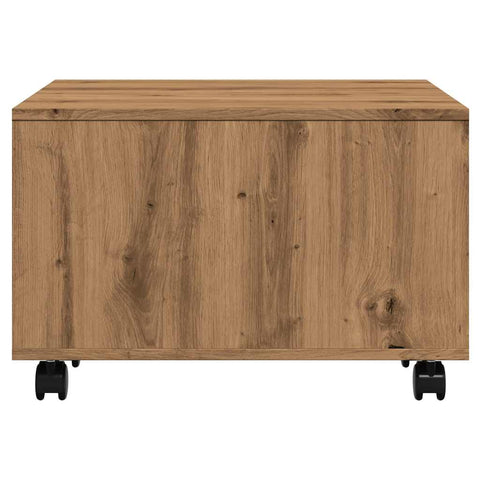 vidaXL Couchtisch Artisan-Eiche 60x60x38 cm Holzwerkstoff