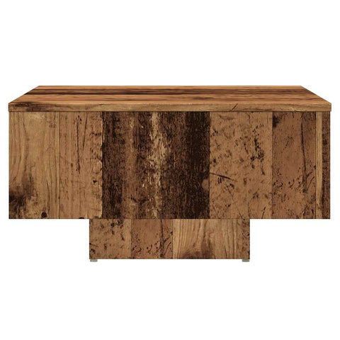 vidaXL Couchtisch Altholz-Optik 60x60x31,5 cm Holzwerkstoff