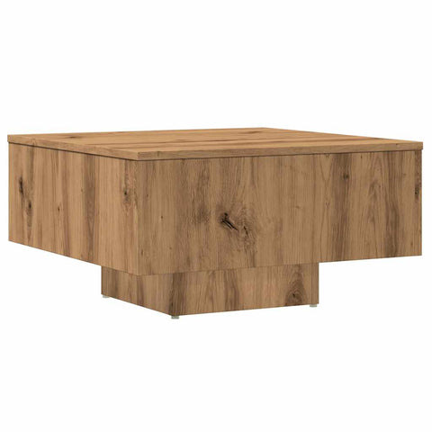 vidaXL Couchtisch Artisan-Eiche 60x60x31,5 cm Holzwerkstoff