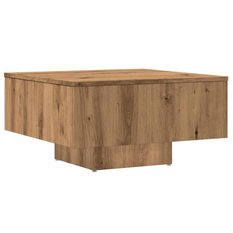 vidaXL Couchtisch Artisan-Eiche 60x60x31,5 cm Holzwerkstoff