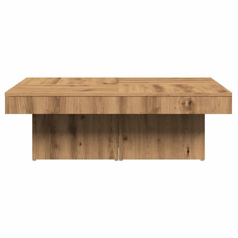 vidaXL Couchtisch Artisan-Eiche 90x90x28 cm Holzwerkstoff