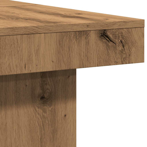 vidaXL Couchtisch Artisan-Eiche 90x90x28 cm Holzwerkstoff