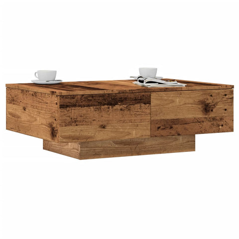 vidaXL Couchtisch Altholz-Optik 90x60x31 cm Holzwerkstoff