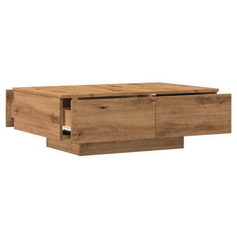 vidaXL Couchtisch Artisan-Eiche 90x60x31 cm Holzwerkstoff