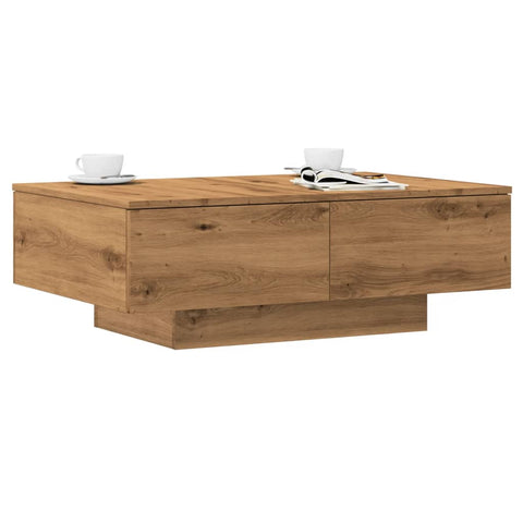 vidaXL Couchtisch Artisan-Eiche 90x60x31 cm Holzwerkstoff