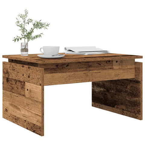 vidaXL Couchtisch Altholz-Optik 68x50x38 cm Holzwerkstoff