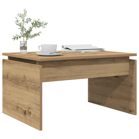 vidaXL Couchtisch Artisan-Eiche 68x50x38 cm Holzwerkstoff