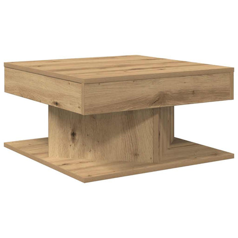 vidaXL Couchtisch Artisan-Eiche 55x55x30 cm Holzwerkstoff