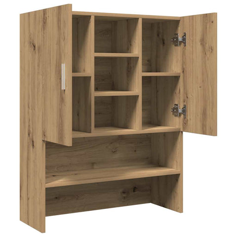 vidaXL Waschmaschinenschrank Artisan-Eiche 70,5x25,5x90 cm