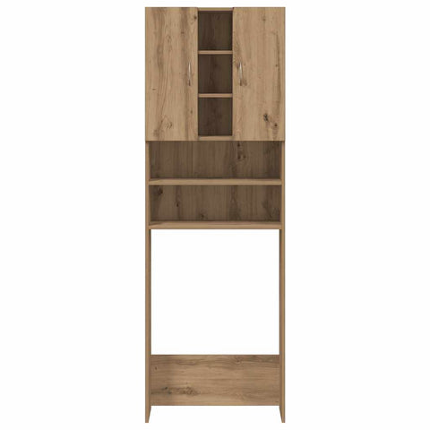 vidaXL Waschmaschinenschrank Artisan-Eiche 64x25,5x190 cm