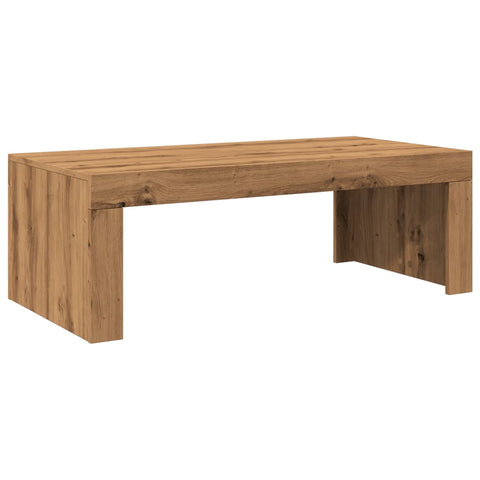 vidaXL Couchtisch Artisan-Eiche 102x50x35 cm Holzwerkstoff