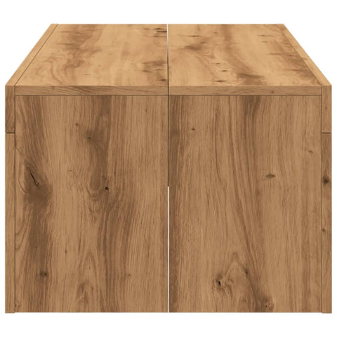 vidaXL Couchtisch Artisan-Eiche 102x50x35 cm Holzwerkstoff