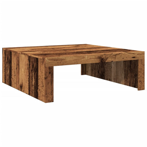 vidaXL Couchtisch Altholz-Optik 100x100x35 cm Holzwerkstoff