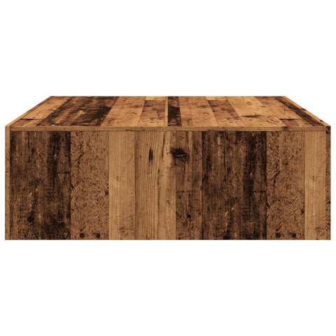 vidaXL Couchtisch Altholz-Optik 100x100x35 cm Holzwerkstoff