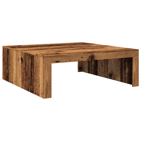 vidaXL Couchtisch Altholz-Optik 100x100x35 cm Holzwerkstoff