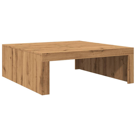 vidaXL Couchtisch Artisan-Eiche 100x100x35 cm Holzwerkstoff