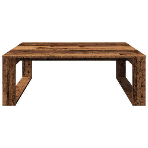 vidaXL Couchtisch Altholz-Optik 100x100x35 cm Holzwerkstoff