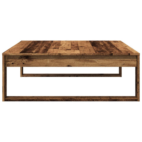 vidaXL Couchtisch Altholz-Optik 100x100x35 cm Holzwerkstoff