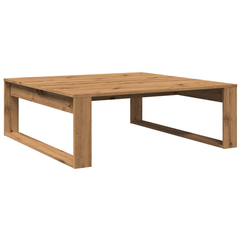 vidaXL Couchtisch Artisan-Eiche 100x100x35 cm Holzwerkstoff