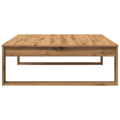 vidaXL Couchtisch Artisan-Eiche 100x100x35 cm Holzwerkstoff