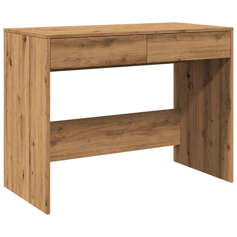 vidaXL Schreibtisch Artisan-Eiche 101x50x76,5 cm Holzwerkstoff