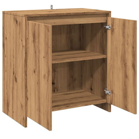 vidaXL Sideboard Artisan-Eiche 70x41x75 cm Holzwerkstoff