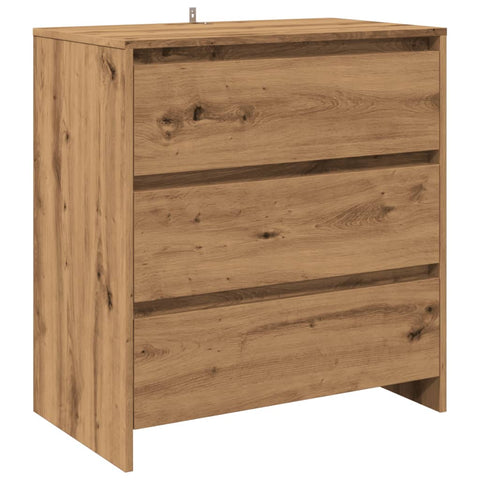 vidaXL Sideboard Artisan-Eiche 70x41x75 cm Holzwerkstoff