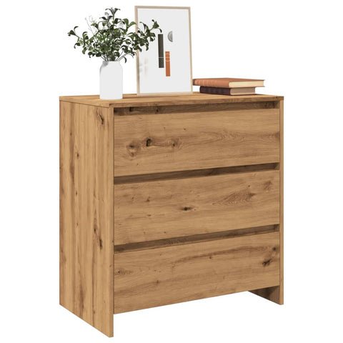 vidaXL Sideboard Artisan-Eiche 70x41x75 cm Holzwerkstoff