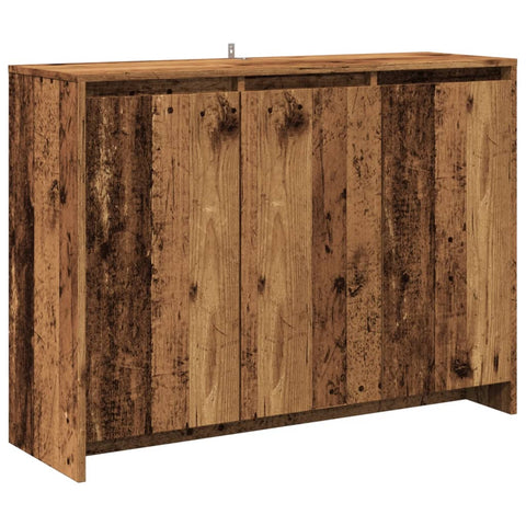 vidaXL Sideboard Altholz-Optik 102x33x75 cm Holzwerkstoff