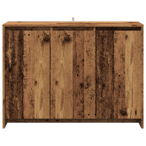 vidaXL Sideboard Altholz-Optik 102x33x75 cm Holzwerkstoff