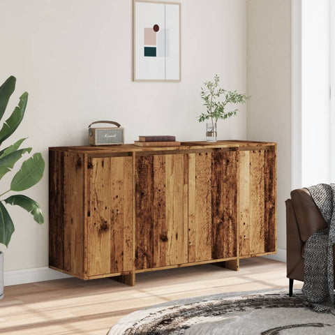 vidaXL Sideboard Altholz-Optik 135x41x75 cm Holzwerkstoff