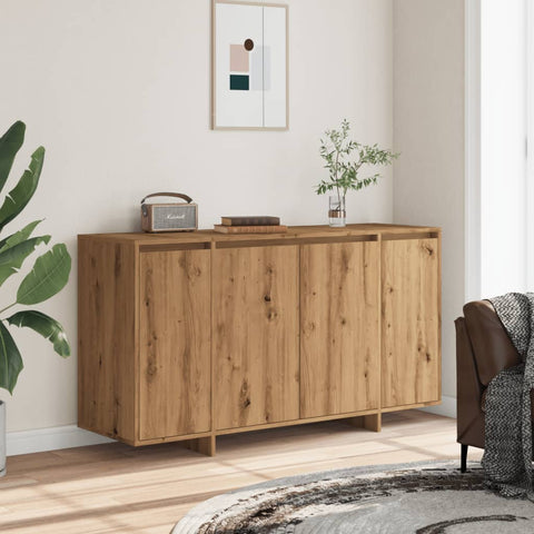 vidaXL Sideboard Artisan-Eiche 135x41x75 cm Holzwerkstoff