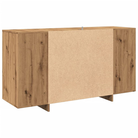 vidaXL Sideboard Artisan-Eiche 135x41x75 cm Holzwerkstoff