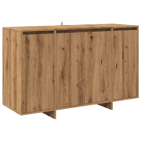 vidaXL Sideboard Artisan-Eiche 120x41x75 cm Holzwerkstoff