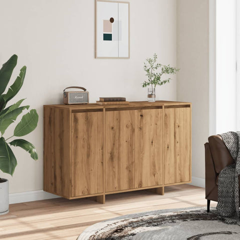 vidaXL Sideboard Artisan-Eiche 120x41x75 cm Holzwerkstoff