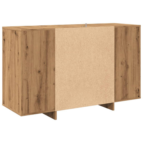 vidaXL Sideboard Artisan-Eiche 120x41x75 cm Holzwerkstoff