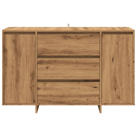 vidaXL Sideboard Artisan-Eiche 120x41x75 cm Holzwerkstoff