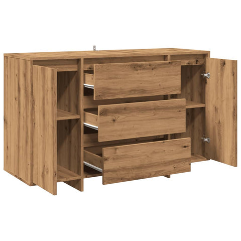 vidaXL Sideboard Artisan-Eiche 120x41x75 cm Holzwerkstoff