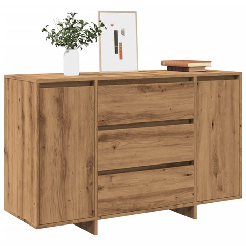 vidaXL Sideboard Artisan-Eiche 120x41x75 cm Holzwerkstoff