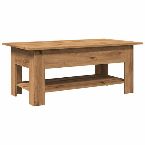 vidaXL Couchtisch Artisan-Eiche 102x55x42 cm Holzwerkstoff