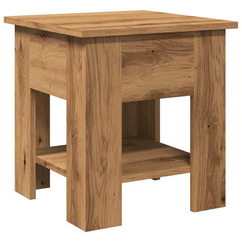 vidaXL Couchtisch Artisan-Eiche 40x40x42 cm Holzwerkstoff