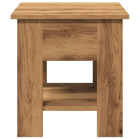 vidaXL Couchtisch Artisan-Eiche 40x40x42 cm Holzwerkstoff