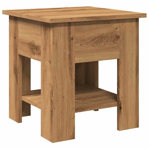 vidaXL Couchtisch Artisan-Eiche 40x40x42 cm Holzwerkstoff