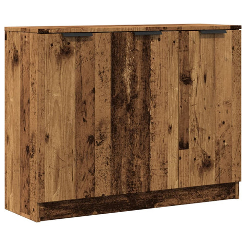 vidaXL Sideboard Altholz-Optik 90,5x30x70 cm Holzwerkstoff